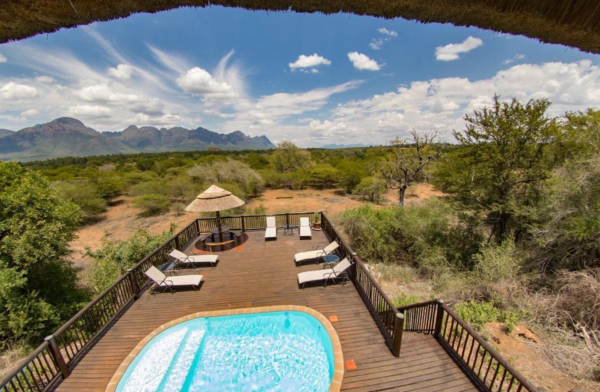 Stunning Mountain Views From A 3-Bedroom Home With Pool Hoedspruit Eksteriør bilde